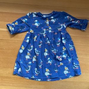 GUC Jojo Maman Bebe puffin dress size 12-18 months